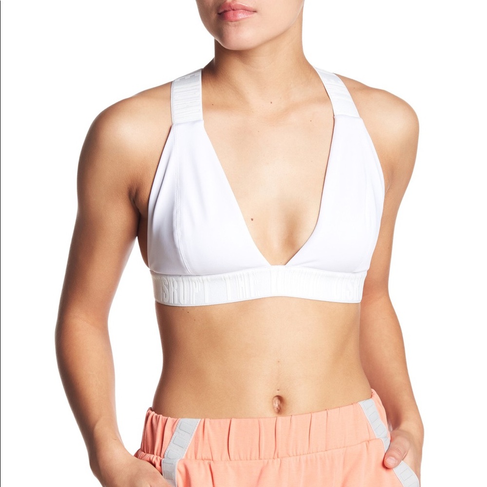 Lime and Vine - Harley Deep v-neck sports bra